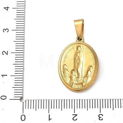 Religion 304 Stainless Steel Pendants STAS-H264-13A-AG-1