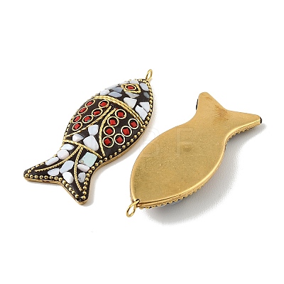 Handmade Polymer Clay Indonesia Big Pendants PY-CBAAA14-02C-02-1