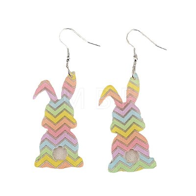 Easter Acrylic Dangle Earrings FS-WGE007A-02-1
