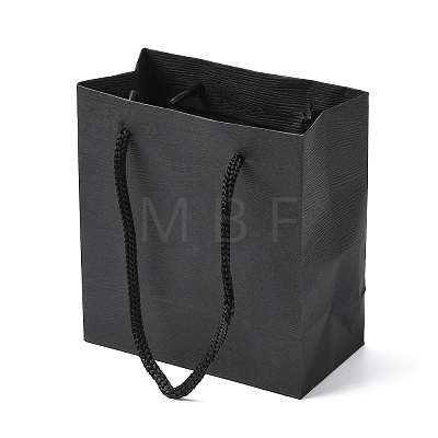 Rectangle Paper Gift Storage Bags with Rope Handles ABAG-A011-01A-1