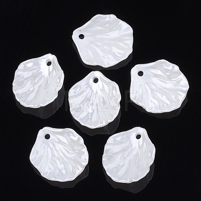 ABS Plastic Imitation Pearl Pendants OACR-S020-12-1