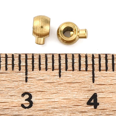 Ion Plating(IP) 304 Stainless Steel Crimp Beads X-STAS-P373-02G-1