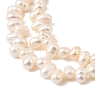 Natural Cultured Freshwater Pearl Beads Strands PEAR-I007-04C-01A-1