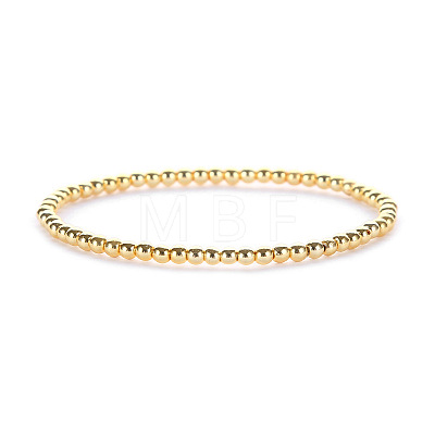 Synthetic Non-magnetic Hematite Beaded Stretch Bracelets for Men Women YP2747-2-1