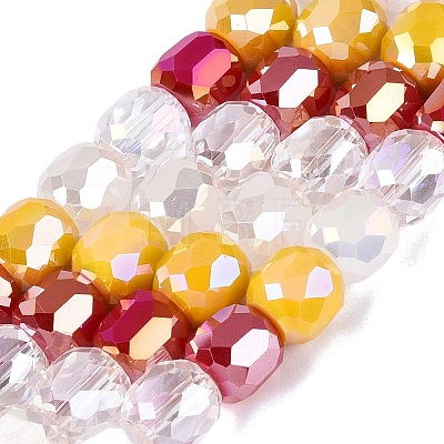 Electroplate Mixed Styles Glass Beads Strands EGLA-N022-13A-A05-1