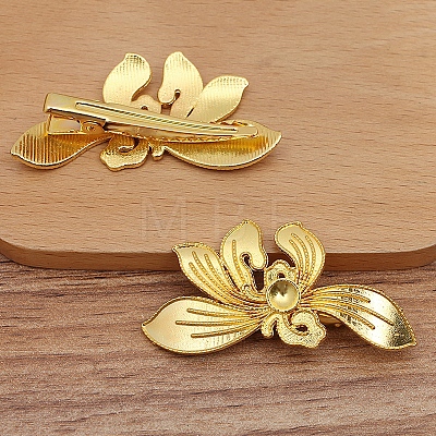 Alloy Alligator Hair Clips Findings PW-WG22001-01-1