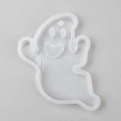 Halloween DIY Ghost Pendant Silicone Molds DIY-P006-44-1