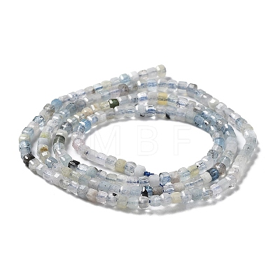 Natural Aquamarine Beads Strands G-Z029-01-1