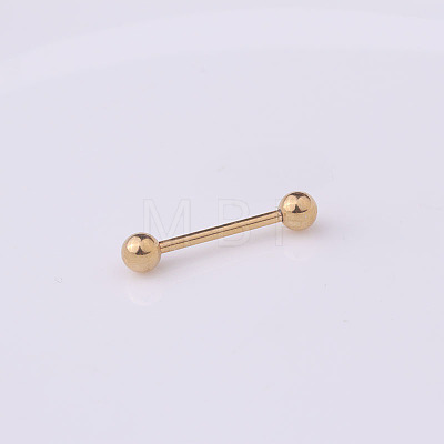 316 Surgical Stainless Steel Tongue Rings WGF0CE1-07-1