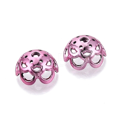 UV Plated ABS Bead Caps OACR-D316-04B-08-1