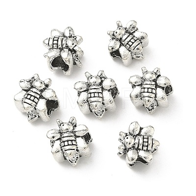 Alloy European Beads X-PALLOY-S079-078AS-1