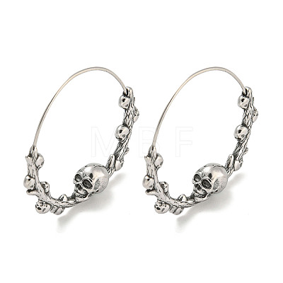 316 Surgical Stainless Steel Hoop Earrings for Women and Men EJEW-D096-22D-AS-1