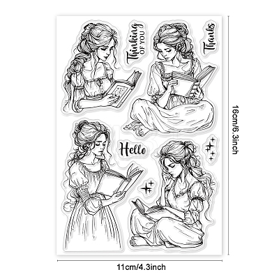 Custom PVC Plastic Clear Stamps DIY-WH0448-0668-1