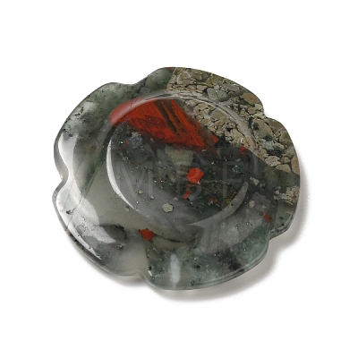 Natural Bloodstone Worry Stones G-E586-01T-1