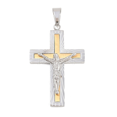 304 Stainless Steel Pendants STAS-B137-08PG-1