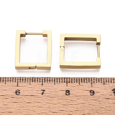 304 Stainless Steel Hoop Earrings STAS-T074-48G-1