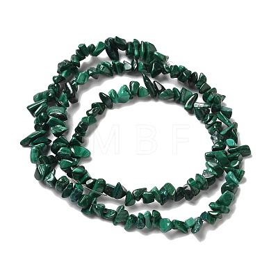 Natural Malachite Beads Strands G-G999-C02-1