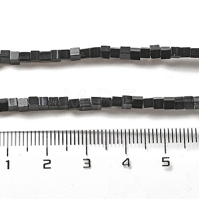 Natural Black Onyx(Dyed & Heated) Beads Strands G-B064-A25-1