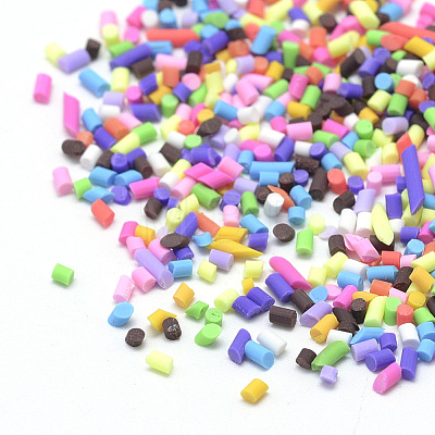 Handmade Polymer Clay Sprinkle Beads CLAY-Q242-07B-1