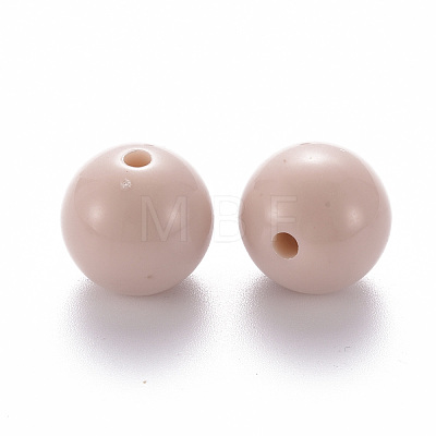 Opaque Acrylic Beads MACR-S370-C16mm-34-1