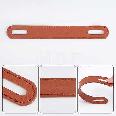 CHGCRAFT 7Pcs 7 Colors PU Leather Bag Handle FIND-CA0002-33-1