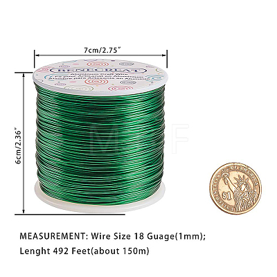 Round Aluminum Wire AW-BC0001-1mm-10-1