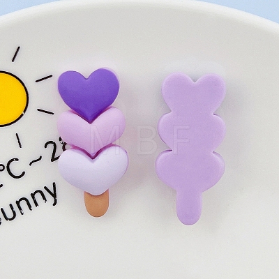 Valentine's Day Opaque Resin Decoden Cabochons PW-WG28439-05-1