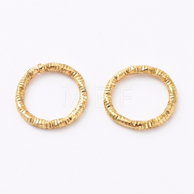 Iron Textured Jump Rings X-IFIN-D086-02-G-1