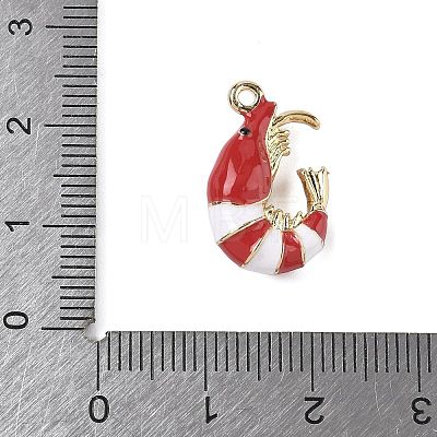 Alloy Enamel Pendants ENAM-B027-01G-01-1