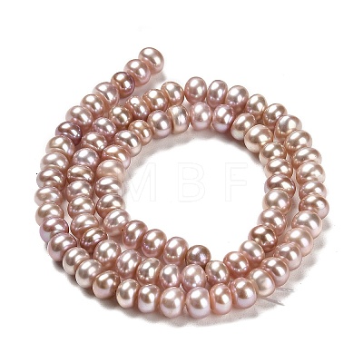 Natural Cultured Freshwater Pearl Beads Strands PEAR-J007-05-1