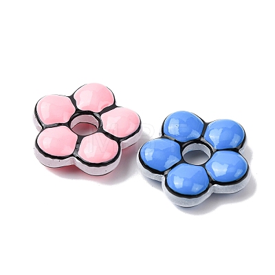 Handmade Glass Enamel Beads GLAA-K070-06-1