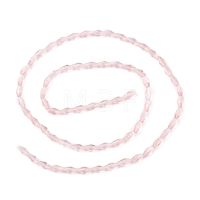 Transparent Glass Beads GLAA-P001-01A-07-1