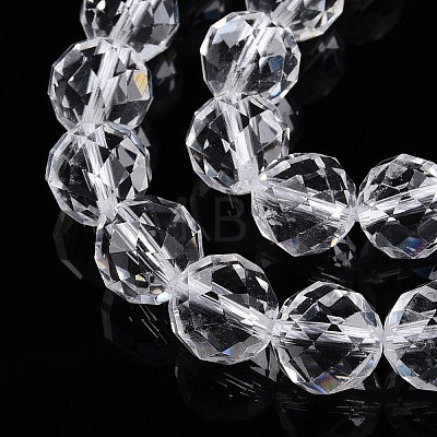 Natural Quartz Crystal Beads Strands G-S345-8mm-35-1