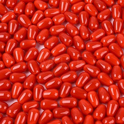 Opaque Glass Beads GLAA-Q113-01A-C01-1