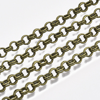 Iron Rolo Chains CH-S125-011B-AB-1