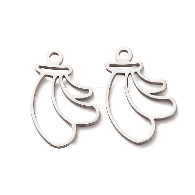 304 Stainless Steel Charms STAS-F367-18P-1