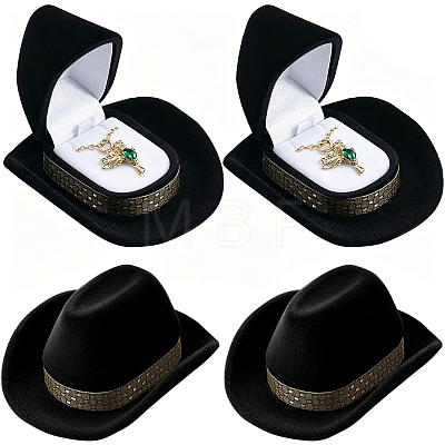 4Pcs Hat Velvet Jewelry Boxes VBOX-SC0001-01-1