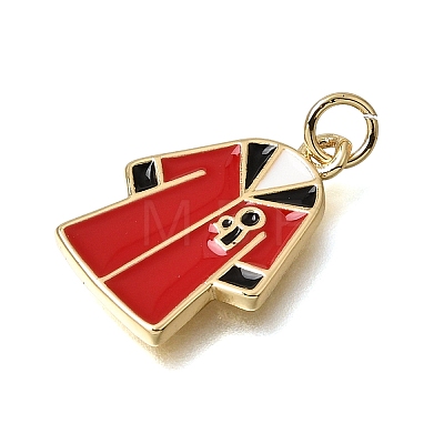 Alloy Enamel Pendants KK-CBA1EF6-02G-B-1