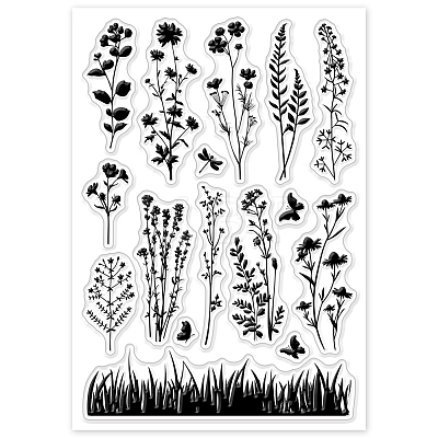 Custom PVC Plastic Clear Stamps DIY-WH0448-0614-1