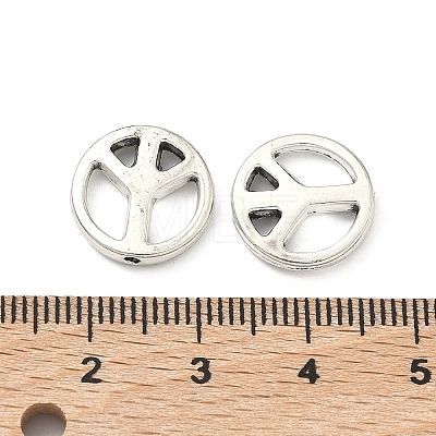 Tibetan Style Alloy Beads TIBEB-A14187-AS-RS-1