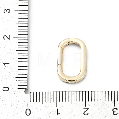 Brass Micro Pave Cubic Zirconia Spring Gate Rings X-KK-U062-49G-1