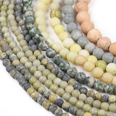 Natural Mixed Gemstone Beads Strands G-H245-05-1