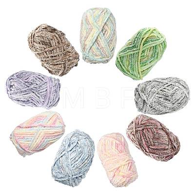 Soft Crocheting Polyester Yarn YCOR-FZC0001-01F-1