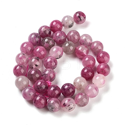 Natural Cherry Blossom Agate Beads Strands G-B076-A02-03-1
