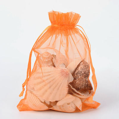 Organza Gift Bags with Drawstring OP-R016-15x20cm-14-1
