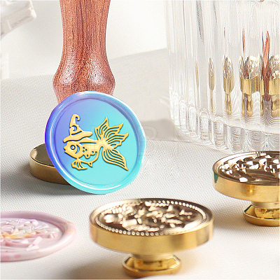 Wax Seal Stamp Set AJEW-WH0208-781-1