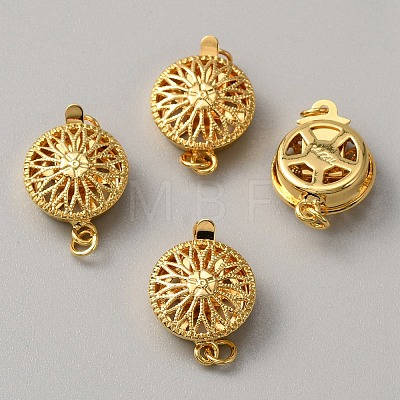 Brass Box Clasps KK-WH0079-16B-G-1