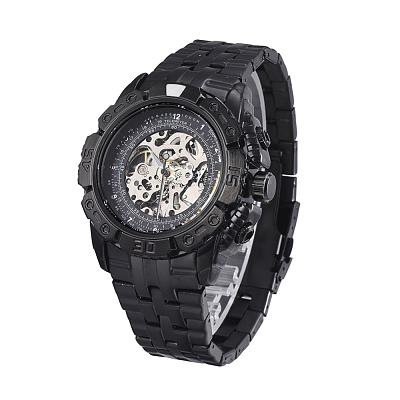 Alloy Watch Head Mechanical Watches WACH-L044-01B-B-1