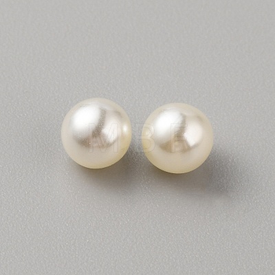 Plastic Imitation Pearl Beads KY-WH0048-27A-1