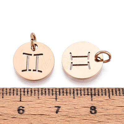 304 Stainless Steel Charms STAS-Q201-T445-3R-1